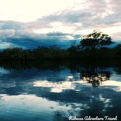 Rebecca Adventure Travel Cuyabeno Water Reflection