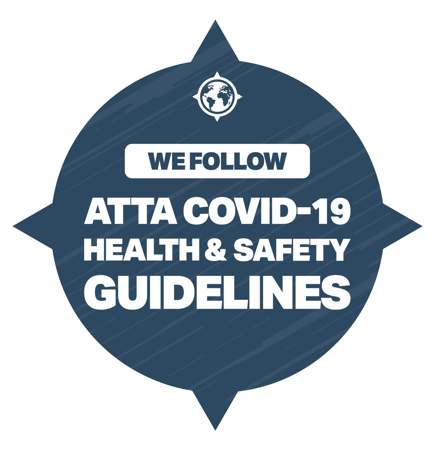 ATTA Covid-19 Badge - Rebecca Adventure Travel