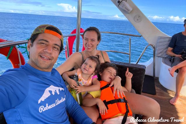 Rebecca's family vacation in the Galapagos Islands.