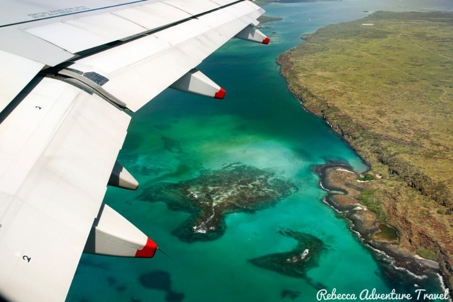 Airplane on the Galapagos
