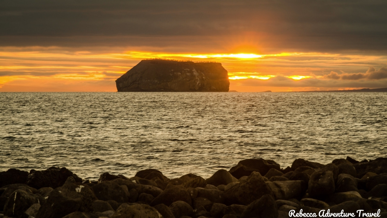 Sunset at North Seymour Island