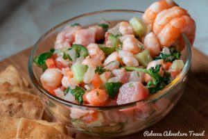 Galapagos food ceviche