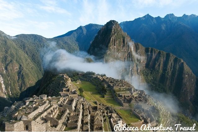 Huayna Picchu, Peru views.