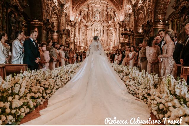 Supermodel Jasmine Tookes in her Wedding in Ecuador