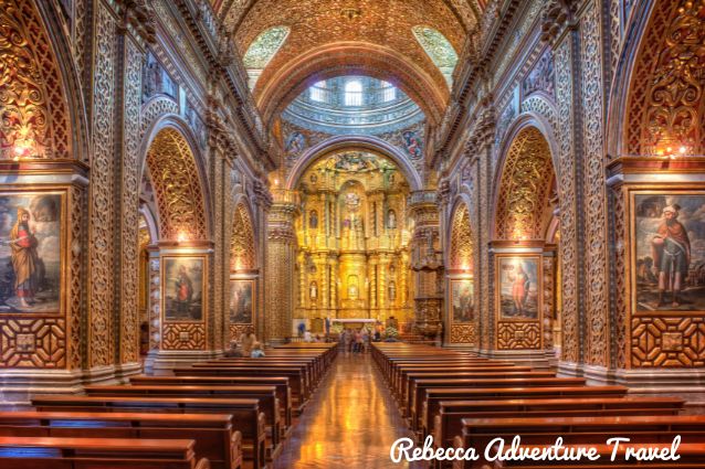Churches in Ecuador are perfect for the best wedding destination in the world 