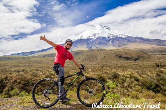 Active travel by Biking at Cotopaxi