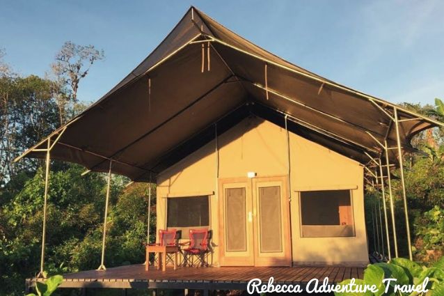 Glamping tents to go camping in Galapagos Islands