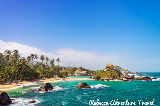 Colombia's coral-white beaches