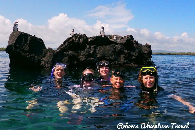 Galapagos is a family-friendly destination for snorkeling and other water activities.