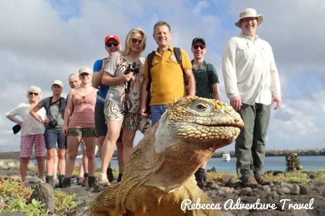 Family enjoying their Galapagos Holidays.