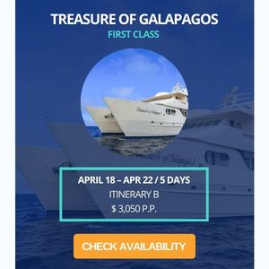 Treasure of Galapagos Last minute Promo