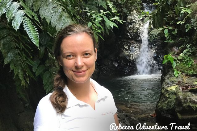 Rebecca solo traveled to the rainforest.