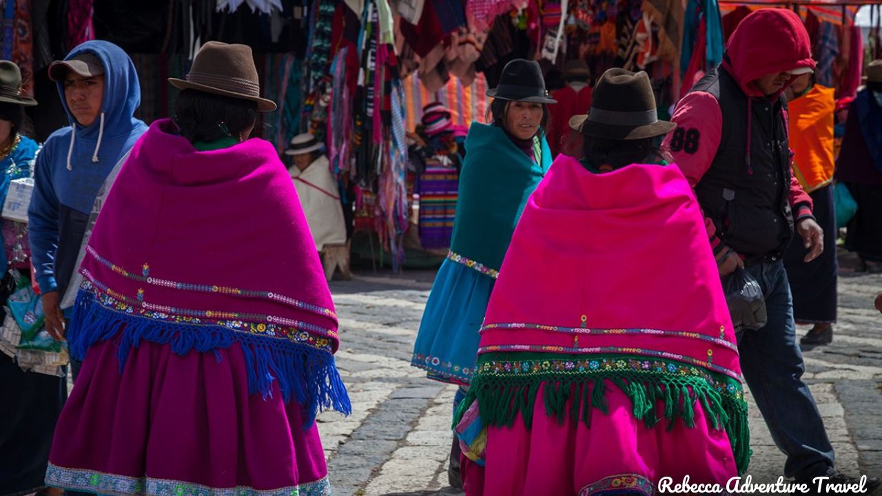 Visiting Otavalo