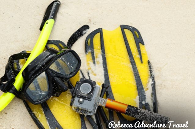 Snorkeling Gear, an essential in your Galapagos Packing list.