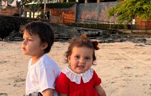 Traveling with toddlers at the Galapagos