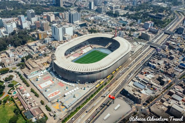 National Soccer Stadium Peru Sights.