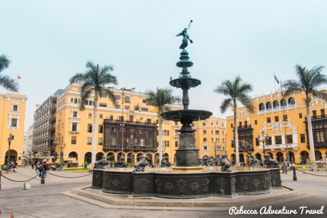 Plaza de Armas - Lima Peru.