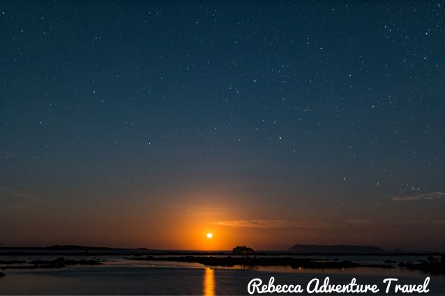 Galapagos sunset.
