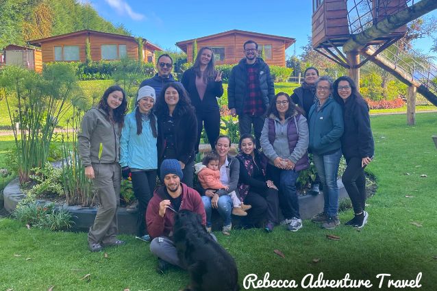 Exploring the Andes: Team in Papagayo Hacienda