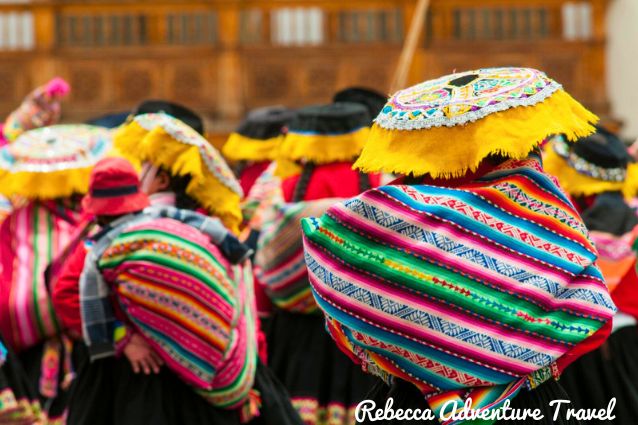 Traditional clothing in Cusco, Perú.