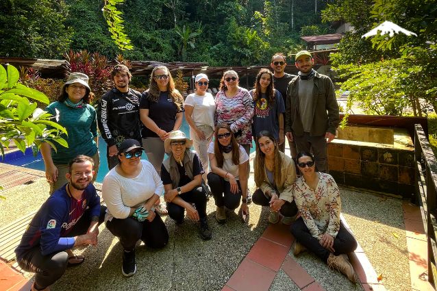 Rebecca Adventure Travel team in Itamandi Ecolodge, Ecuadorian Amazon