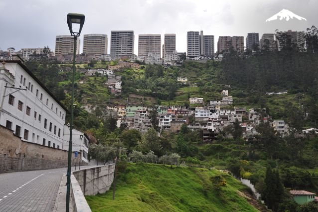Guápulo neighborhood in Quito