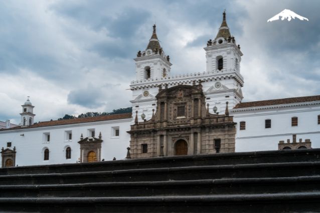 San Francisco Church and Convent in Old Town Quito.