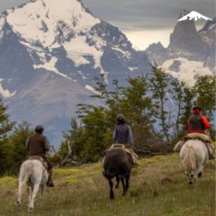 Rebecca Adventure Travel Day 14 - Chile Family - Horseback Riding Torres del Paine