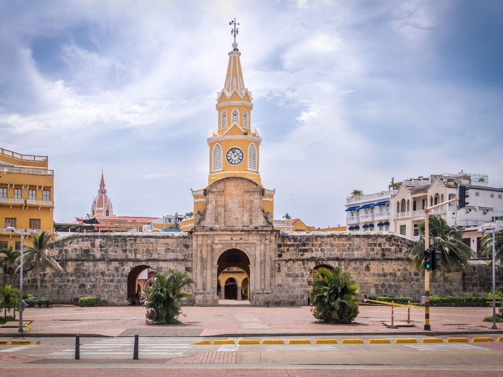 Cartagena clock tower 