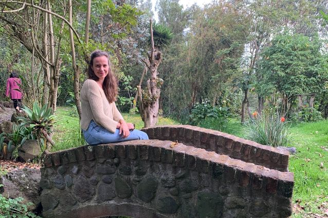 Rebecca in Hacienda la Jimenita. - Bucket List