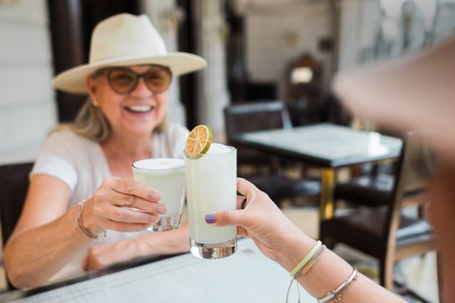 Tasting Cocktails in Peru