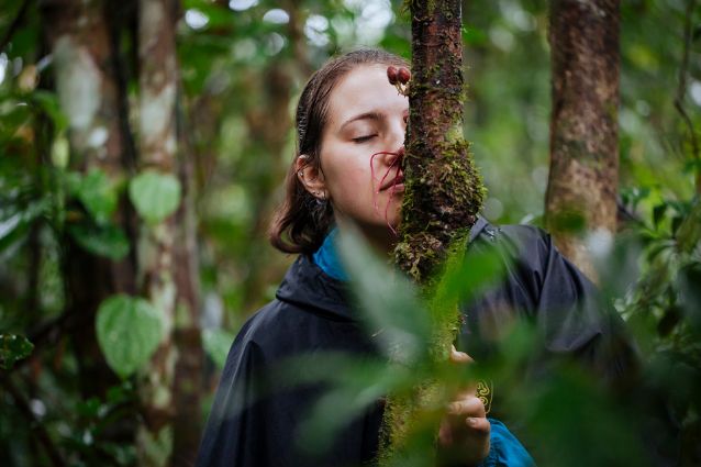 Traveler at the Amazon Forest - Transformative Travel