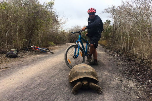 Galapagos Biking
