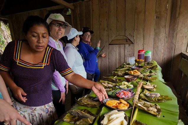 Lunch at Community Camp