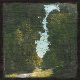 Behang Septembre uit de Panoramique-collectie van Élitis