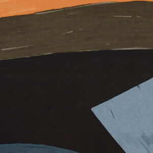 Detail van behang Nid d'Oiseau uit de Flower Power-collectie van Élitis