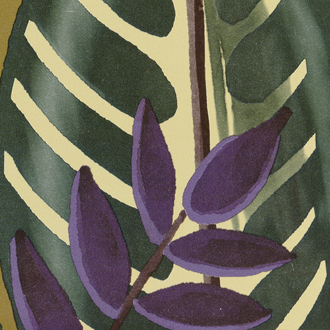 Behang Alocasia uit de Flower Power-collectie van Élitis
