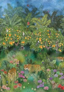 Behang Tiger Groove uit de DAYDREAMS-collectie van Osborne & Little