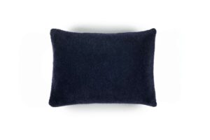 Kussens Wool Plush Bleu Nuit van Élitis (1)