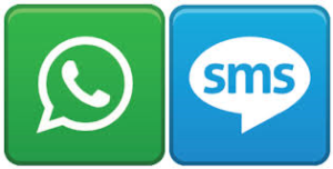 logo whats app en sms