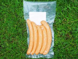 knakworst varkensvlees buitenvarkens