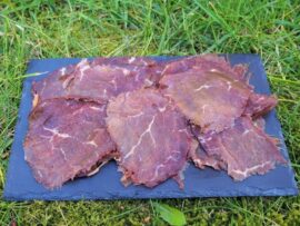vleeswaren runderrookvlees grassfed