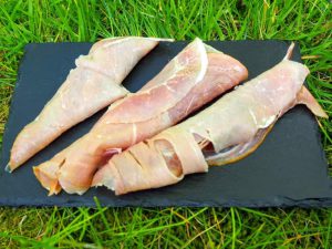 Vleeswaren achterham varkensvlees buitenvarkens