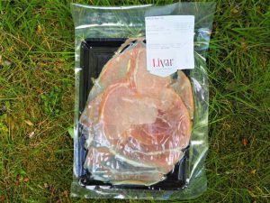 Vleeswaren achterham buitenvarkens