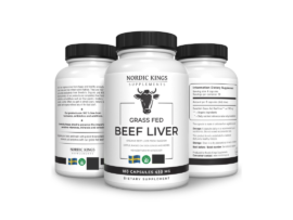 Beef Liver Grassfed grasgevoerd orgaan supplement