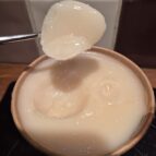 Zacht bakvet close up