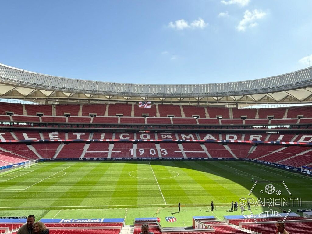 Het Metropolitano van Atletico Madrid