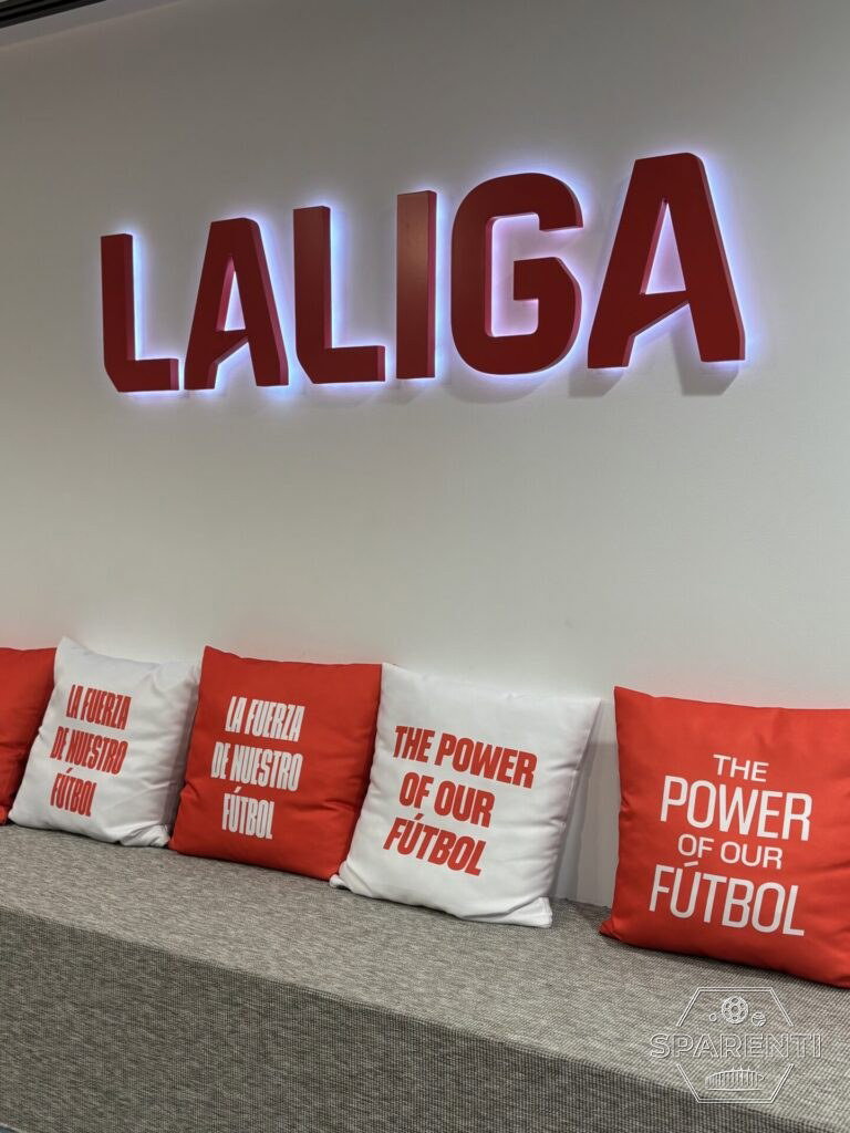 Het hoofdkantoor van La Liga in Madrid