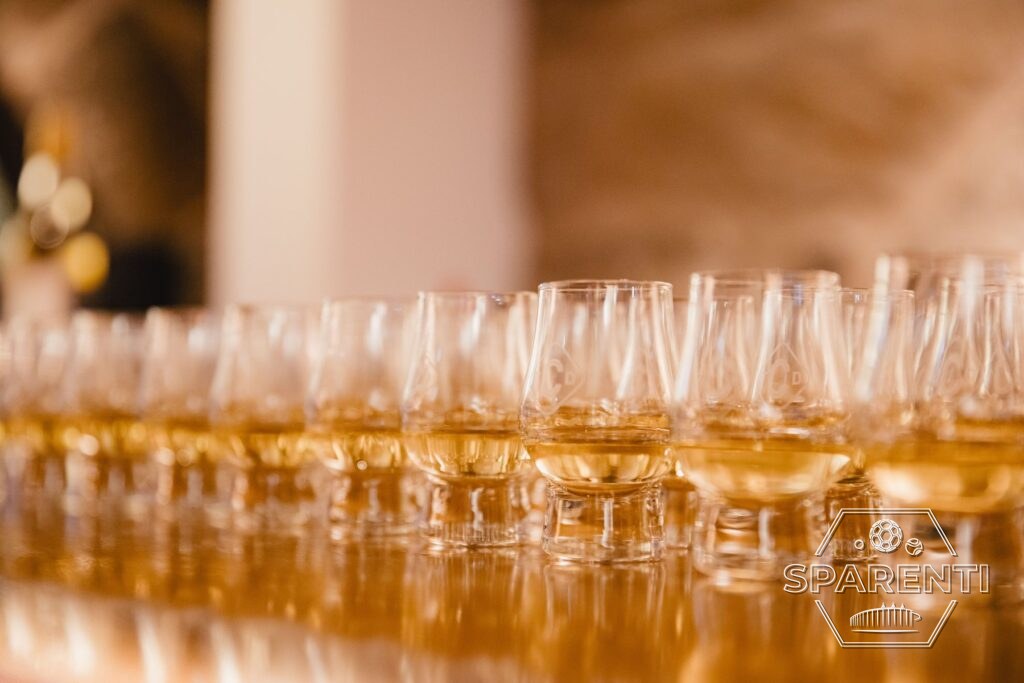 Whiskyproeverij in The Clydeside Distillery in Glasgow