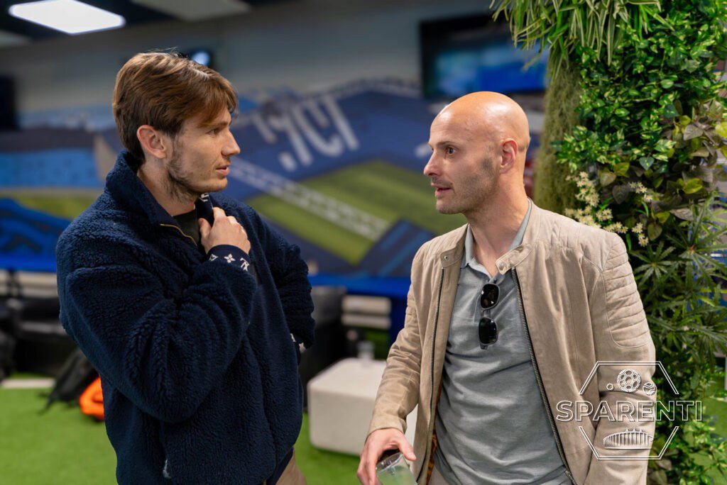 Marten de Roon in gesprek bij Atalanta